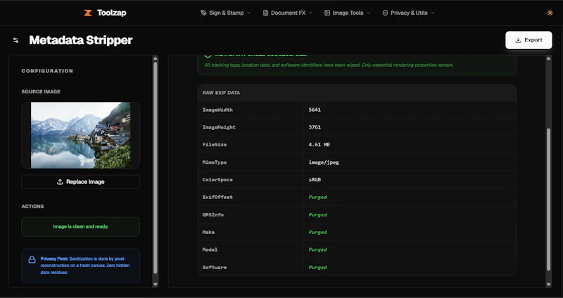 Toolzap screenshot 2