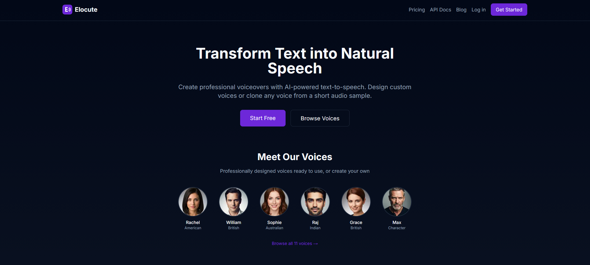 Elocute - Screenshot 2 showing product features and functionality