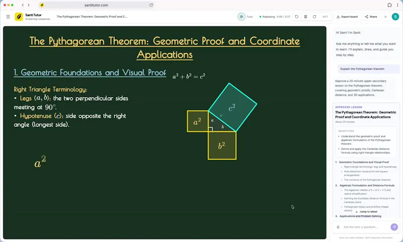 Santi Tutor screenshot 2