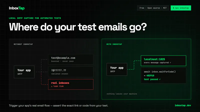InboxTap screenshot 1