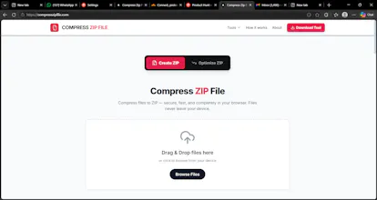 Compress Zip File gallery image