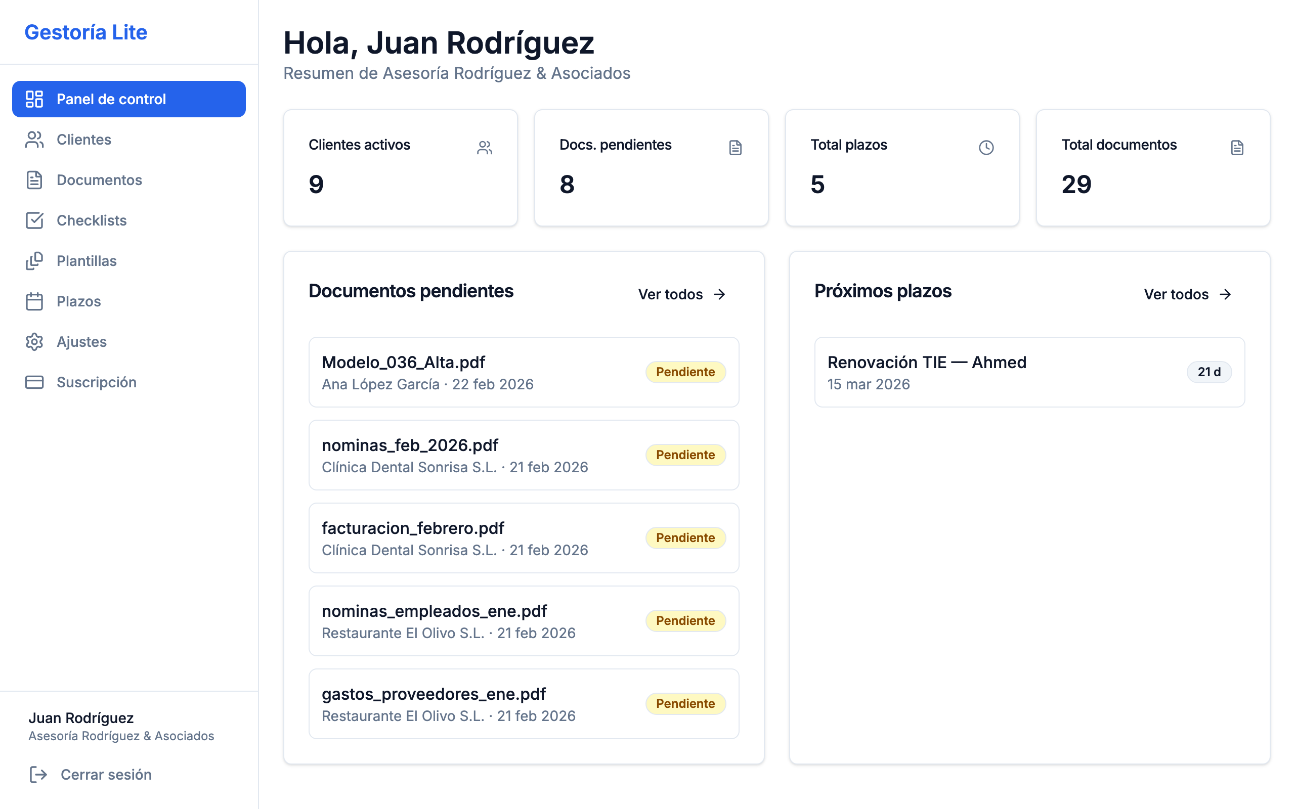 Gestoria Lite gallery image