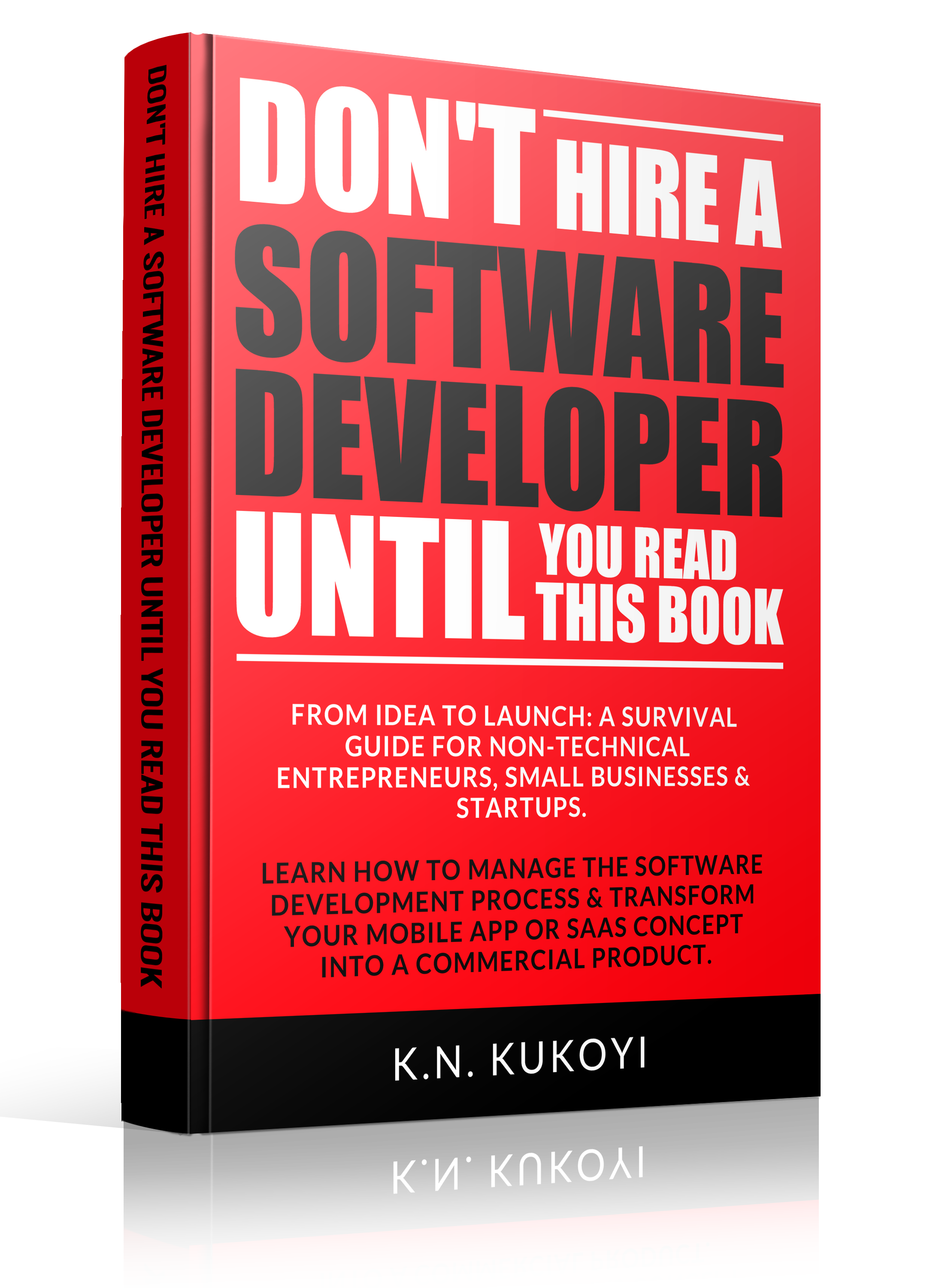 Don't Hire a Software Developer Until You Read this Book: From idea, to build, to product launch
