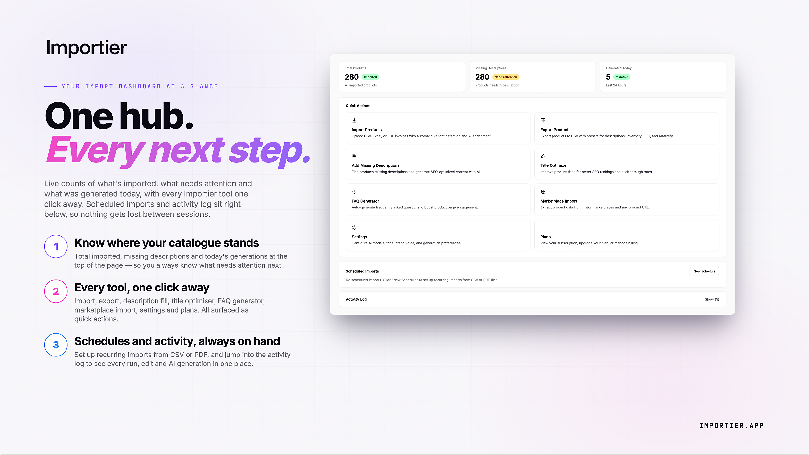 Importier: AI Product Import for Shopify gallery image