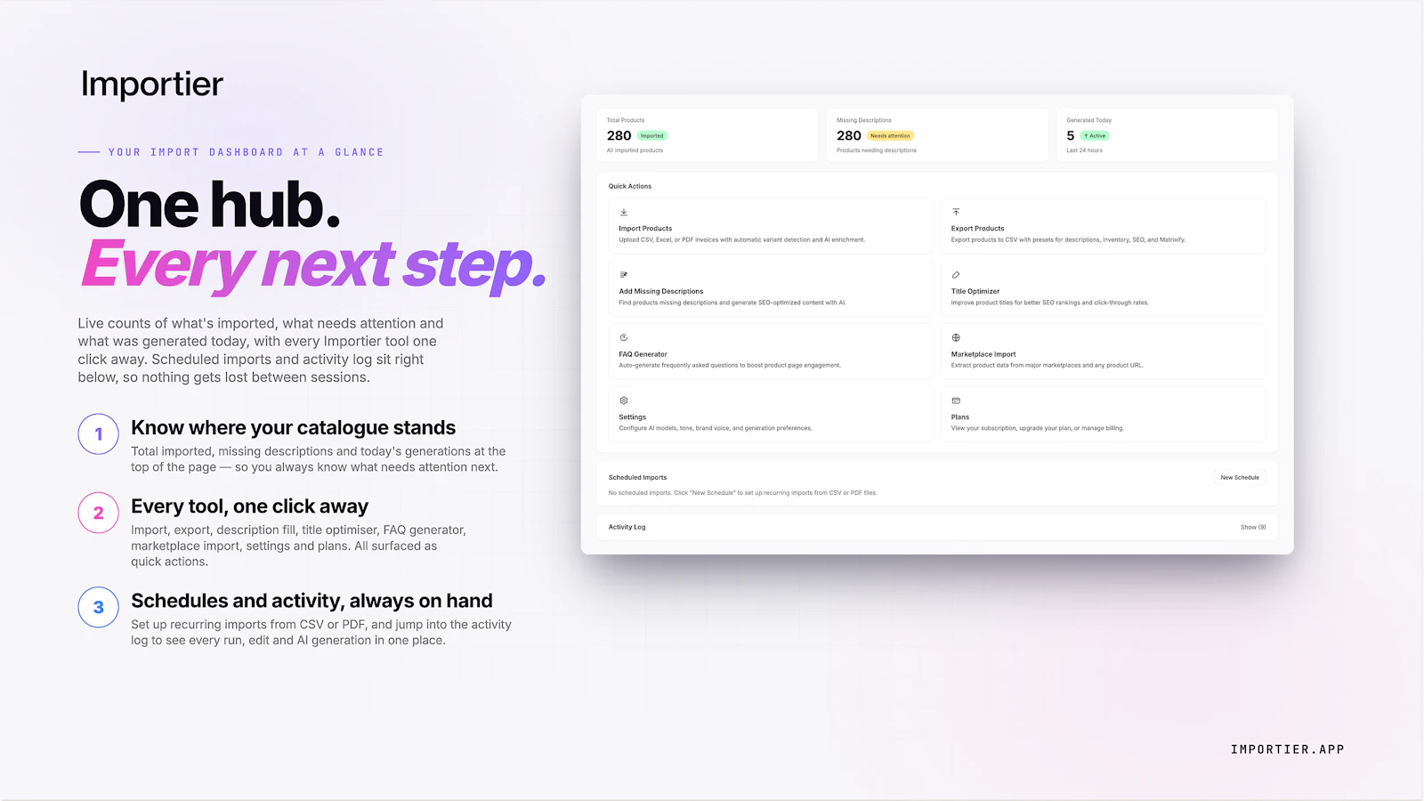 Importier: AI Product Import for Shopify screenshot 2