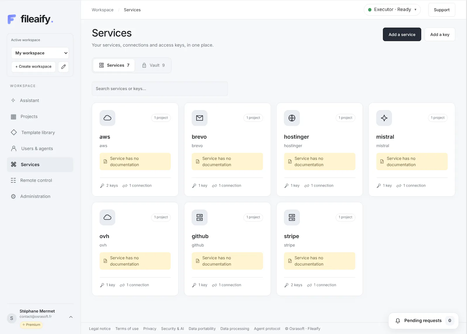 Fileaify.com — Augment any AI agent screenshot 2