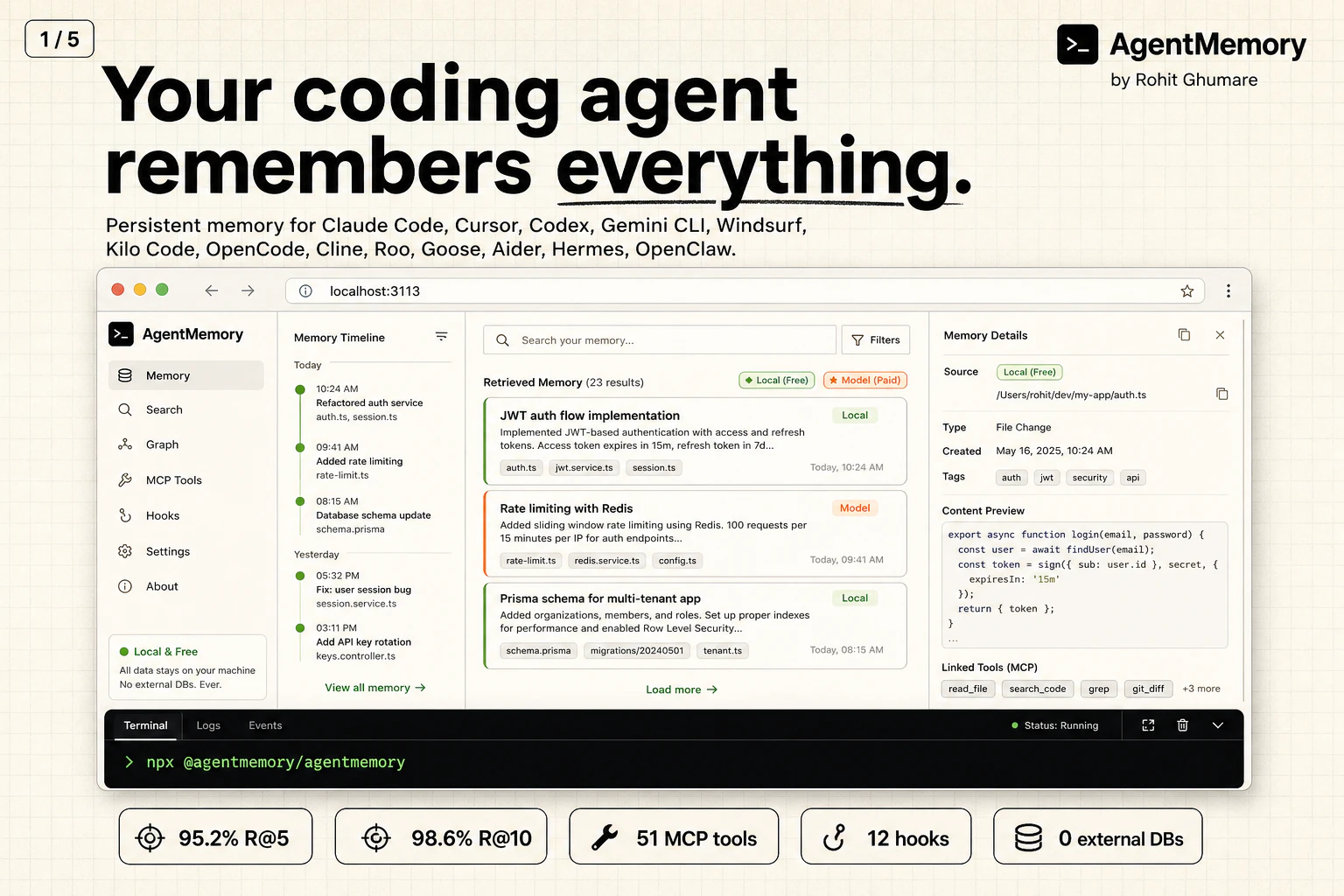Agentmemory screenshot 3
