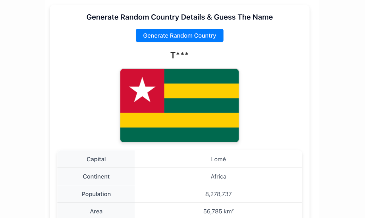 Random Country Generator media 1