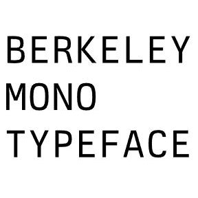 Berkeley Mono Typeface