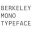 Berkeley Mono Typeface