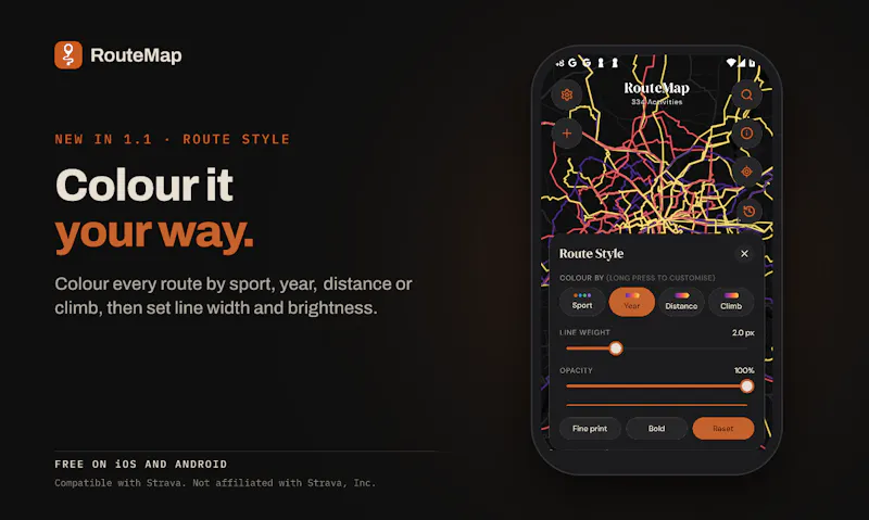 RouteMap screenshot 4