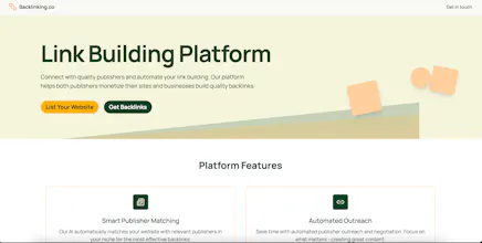 Backlinking.co gallery image
