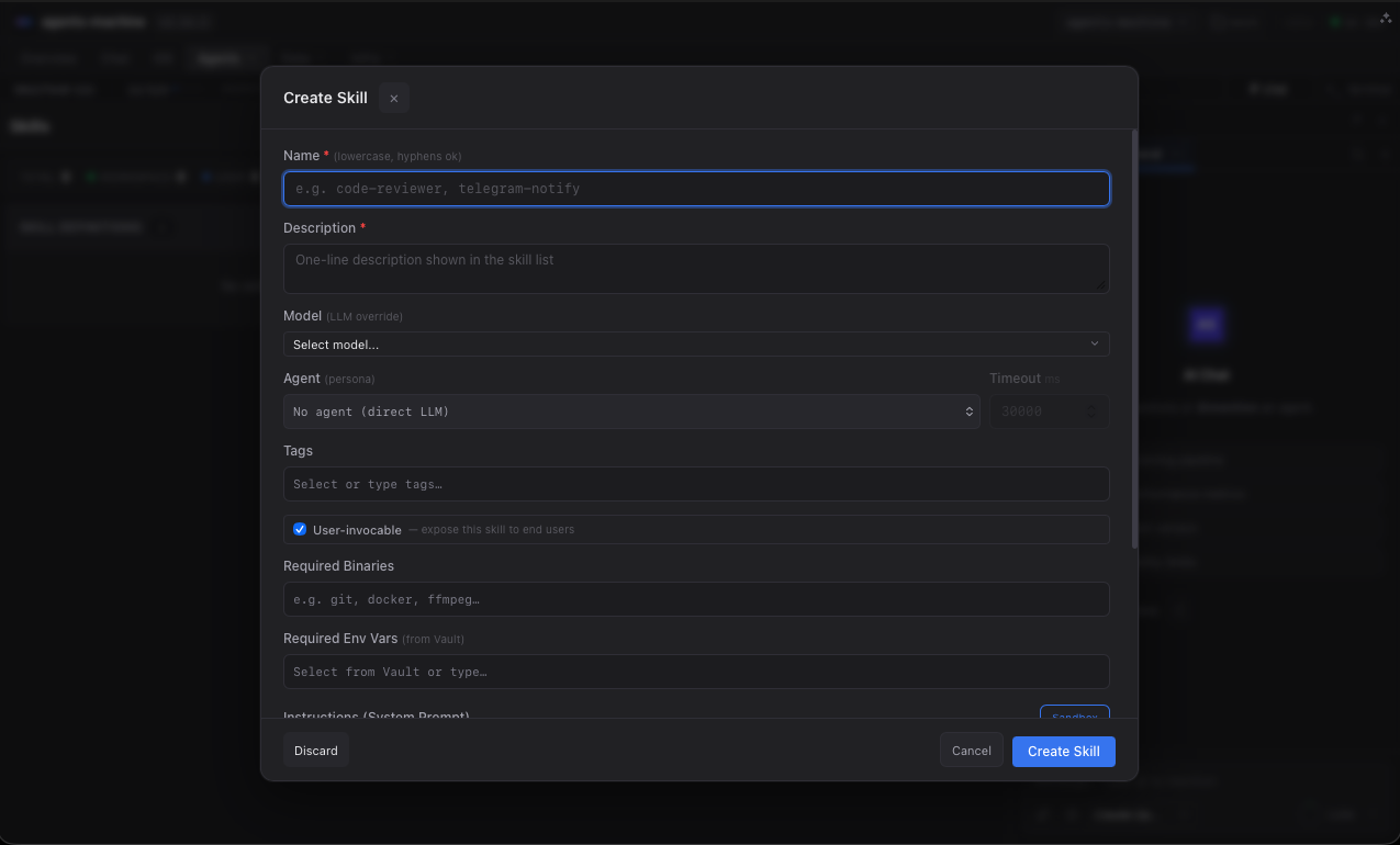 Agents Machine - Screenshot 4 showing product features and functionality