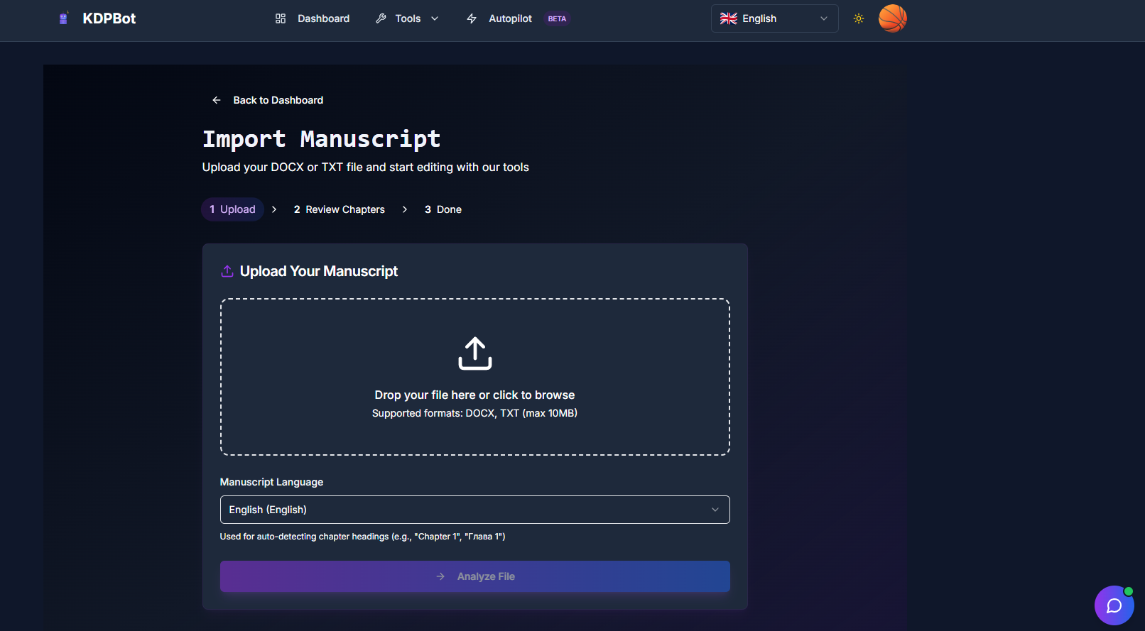 KDPbot gallery image