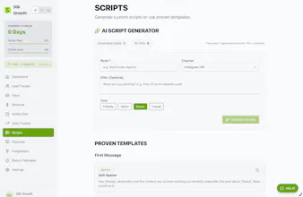 Silk Growth — The CRM for outreach gallery image
