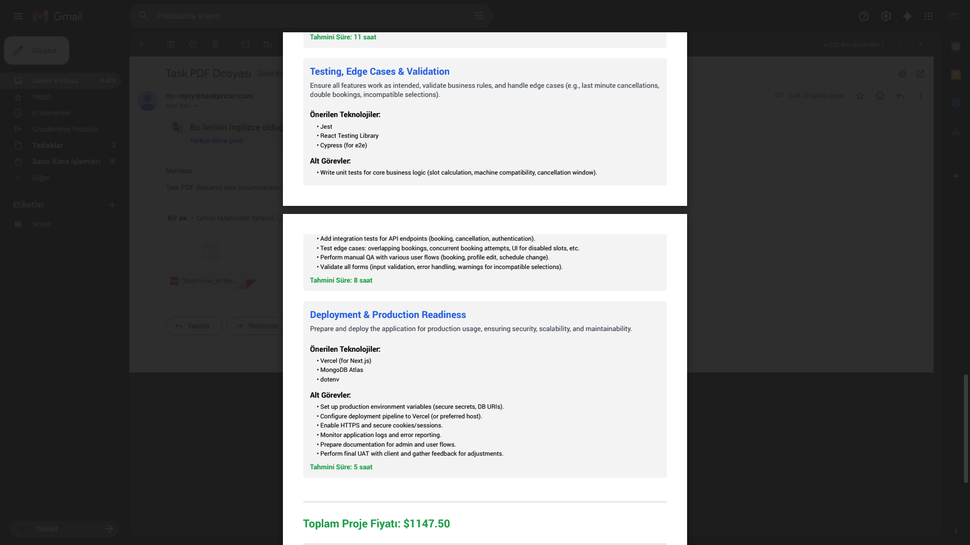 TaskPricer gallery image