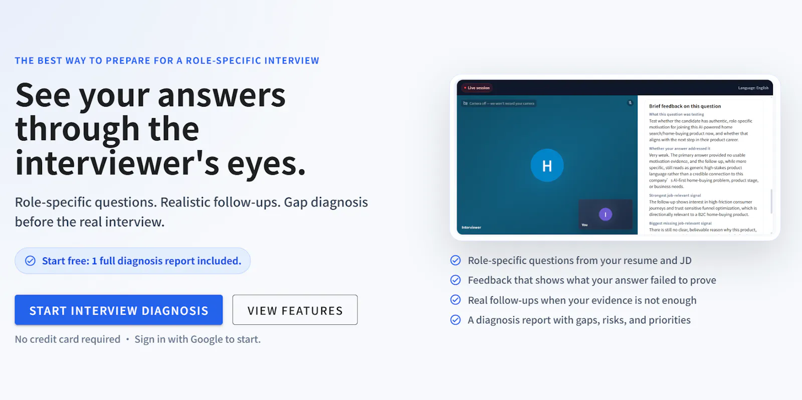 Okareer Interview Lens screenshot 1