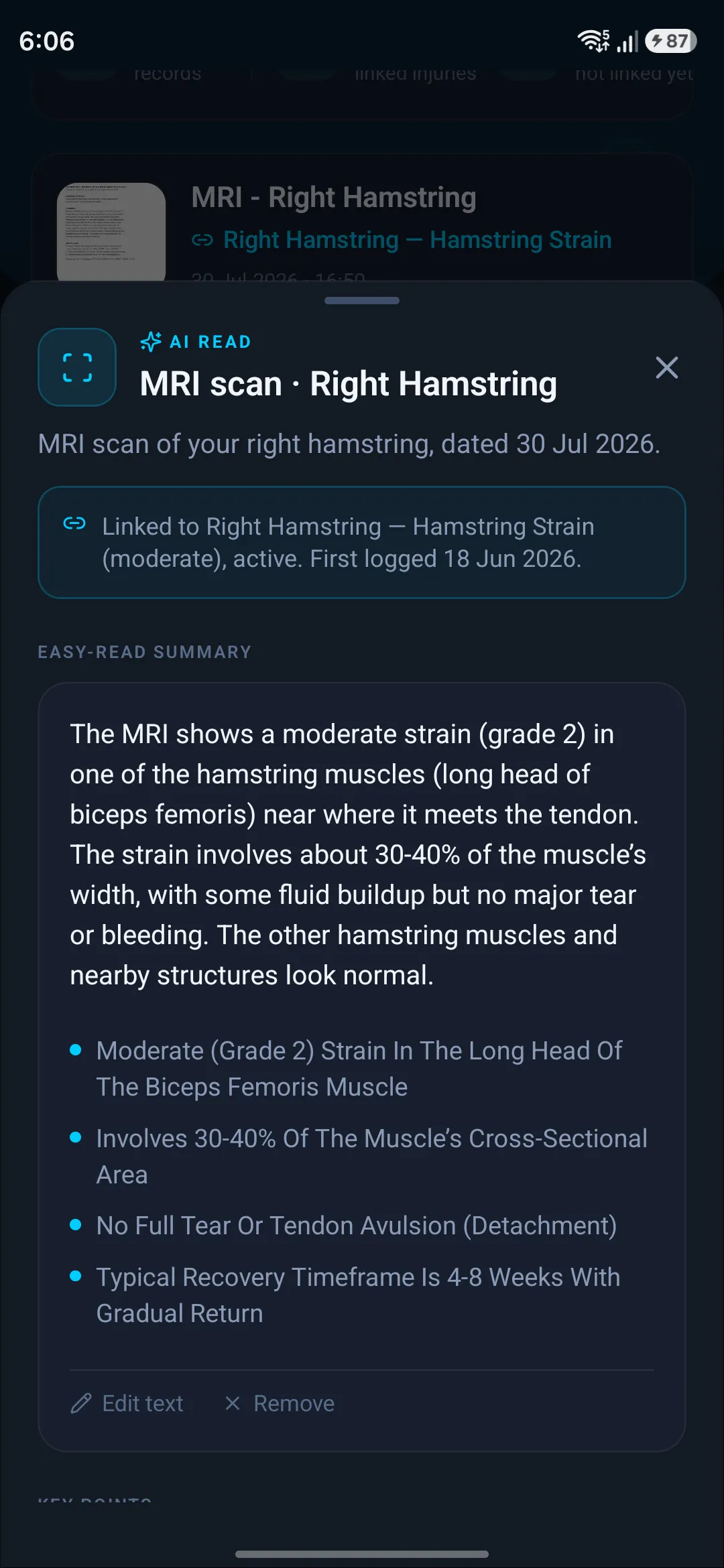 InjuryLog gallery image