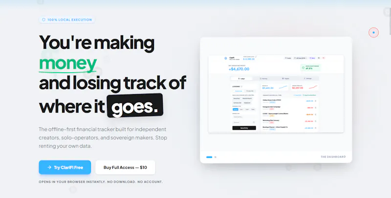 ClariFi screenshot 1