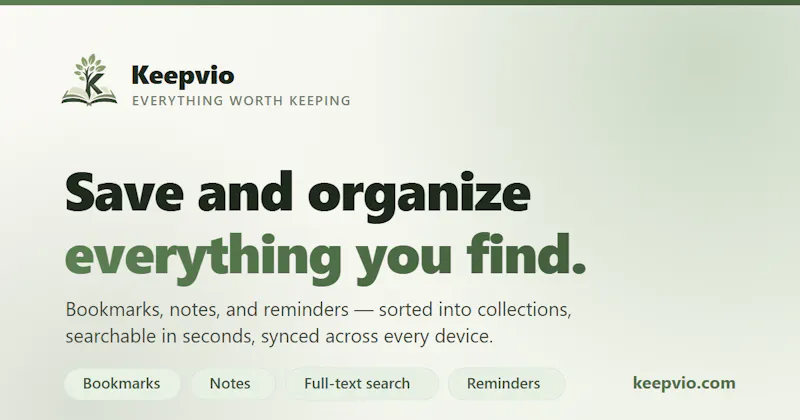 Keepvio screenshot 1