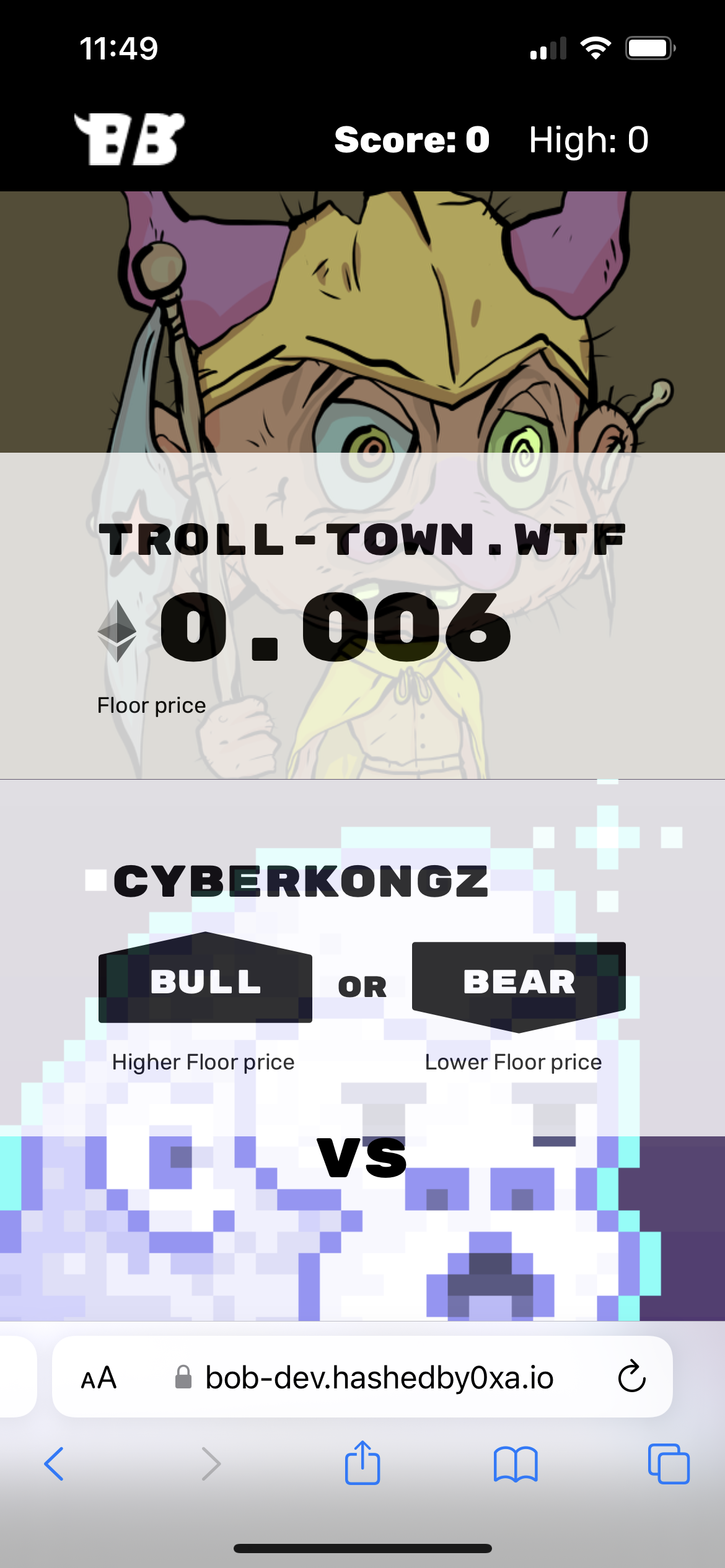 Bull o Bear NFT Game media 3