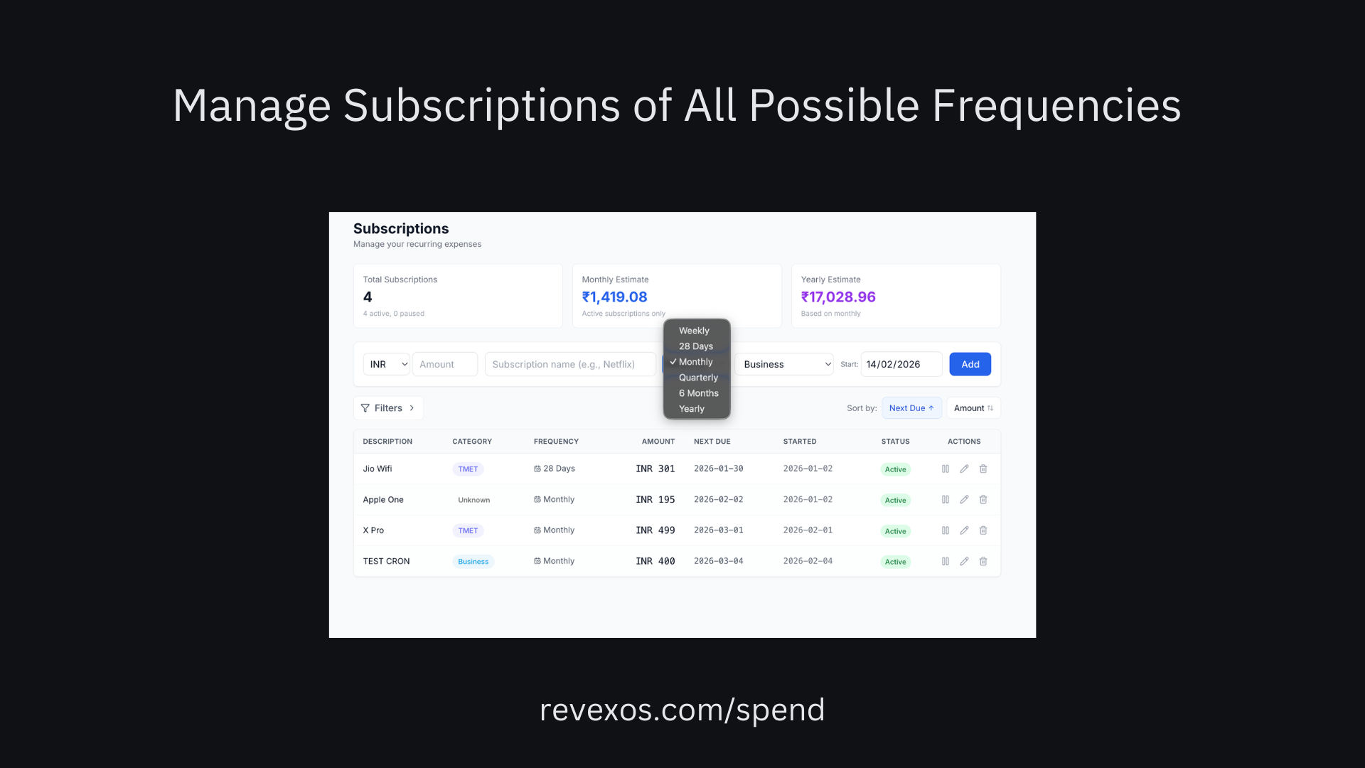 Spend by RevExOS gallery image