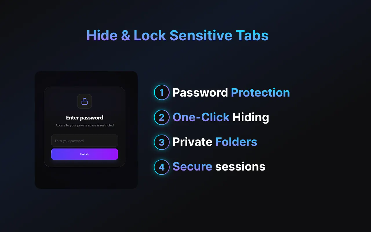 Locker — Better Incognito for Chrome gallery image