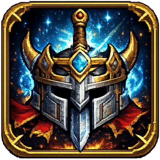 Realm of Idle Hunts - Product Hunt launch logo and brand identity