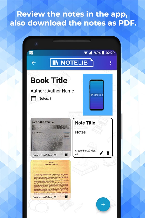 NoteLib - Notebook for Book Readers gallery image
