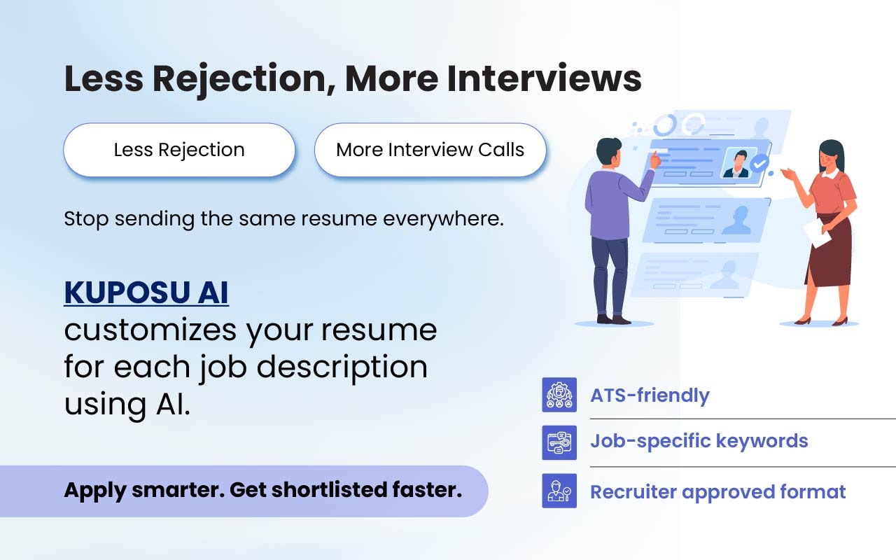 ATS Resume Maker- Kuposu AI - Screenshot 5 showing product features and functionality
