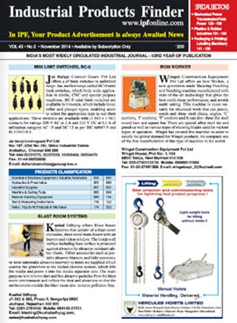 Industrial Product Finder magazine media 1