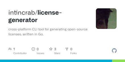 CLI License Generator gallery image