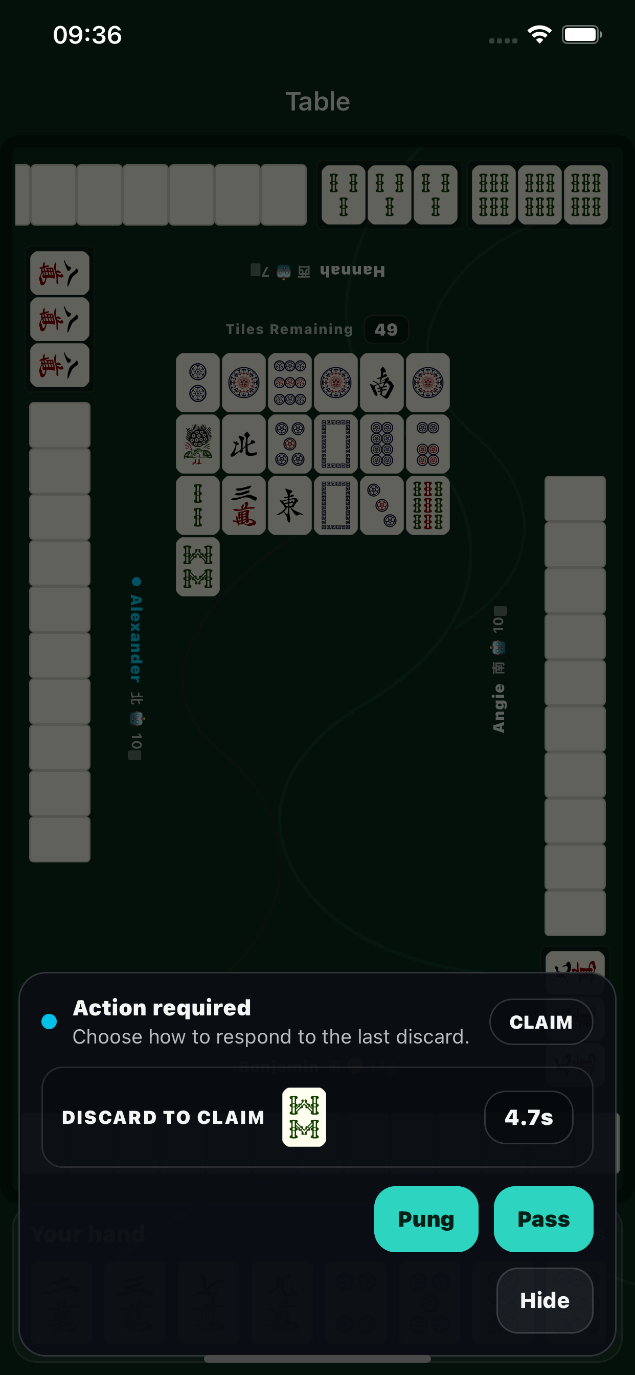 HK Mahjong app - Screenshot 4 showing product features and functionality