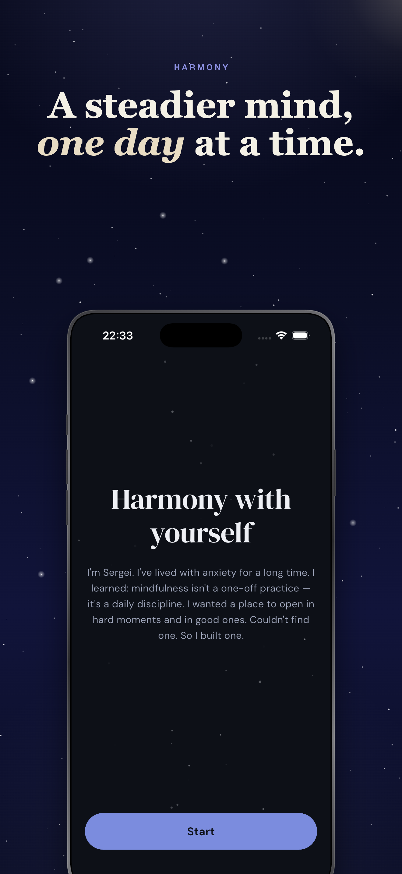 Harmony — with yourself gallery image