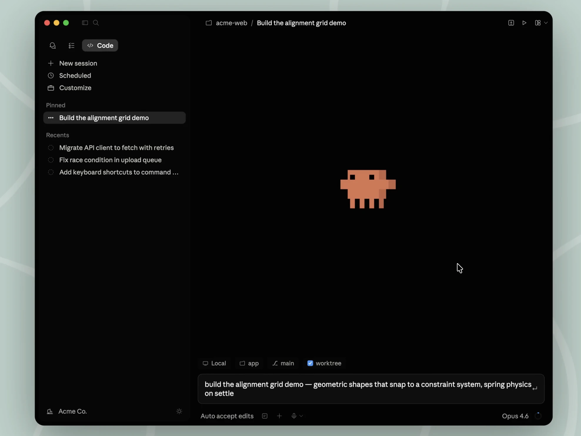 Claude Code Desktop App Redesigned screenshot 2