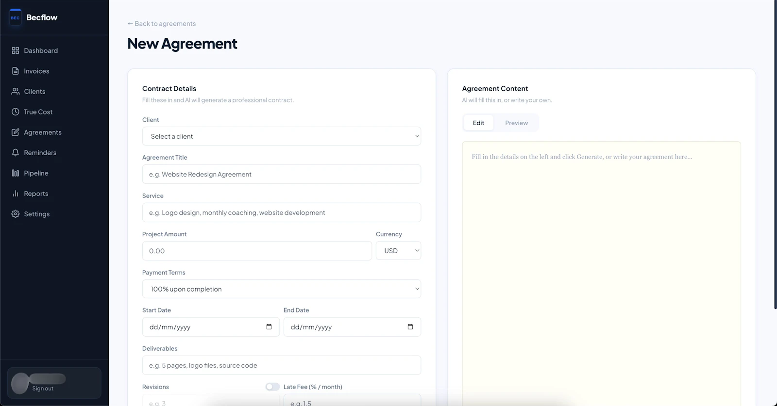Becflow screenshot 4