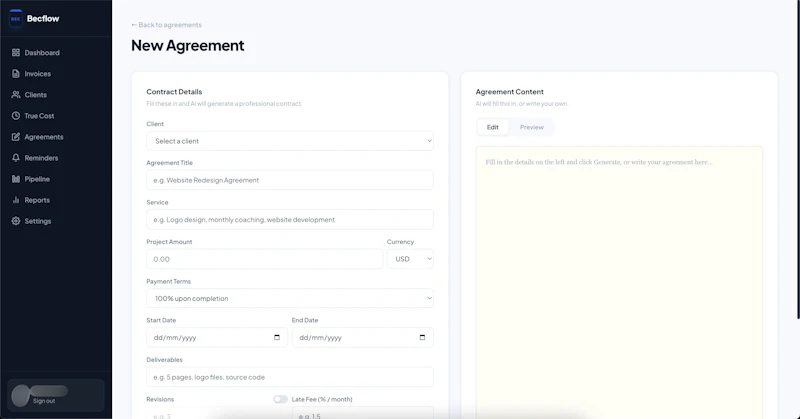Becflow screenshot 4