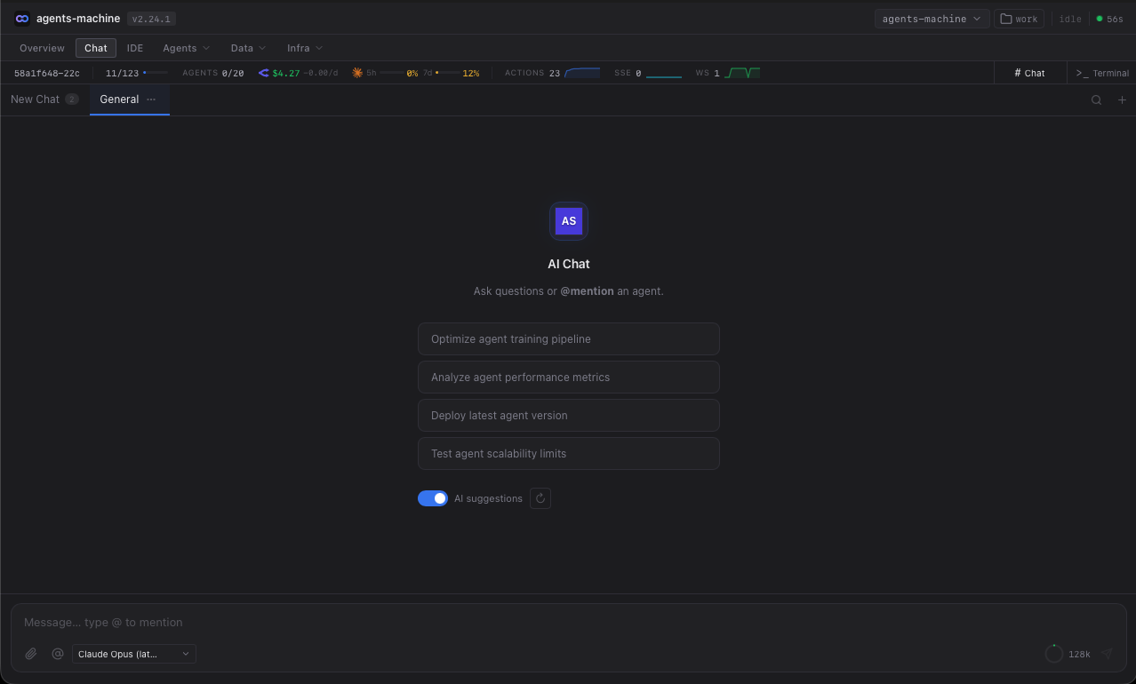 Agents Machine - Screenshot 2 showing product features and functionality
