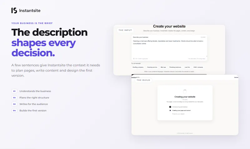 Instantsite V1 screenshot 7