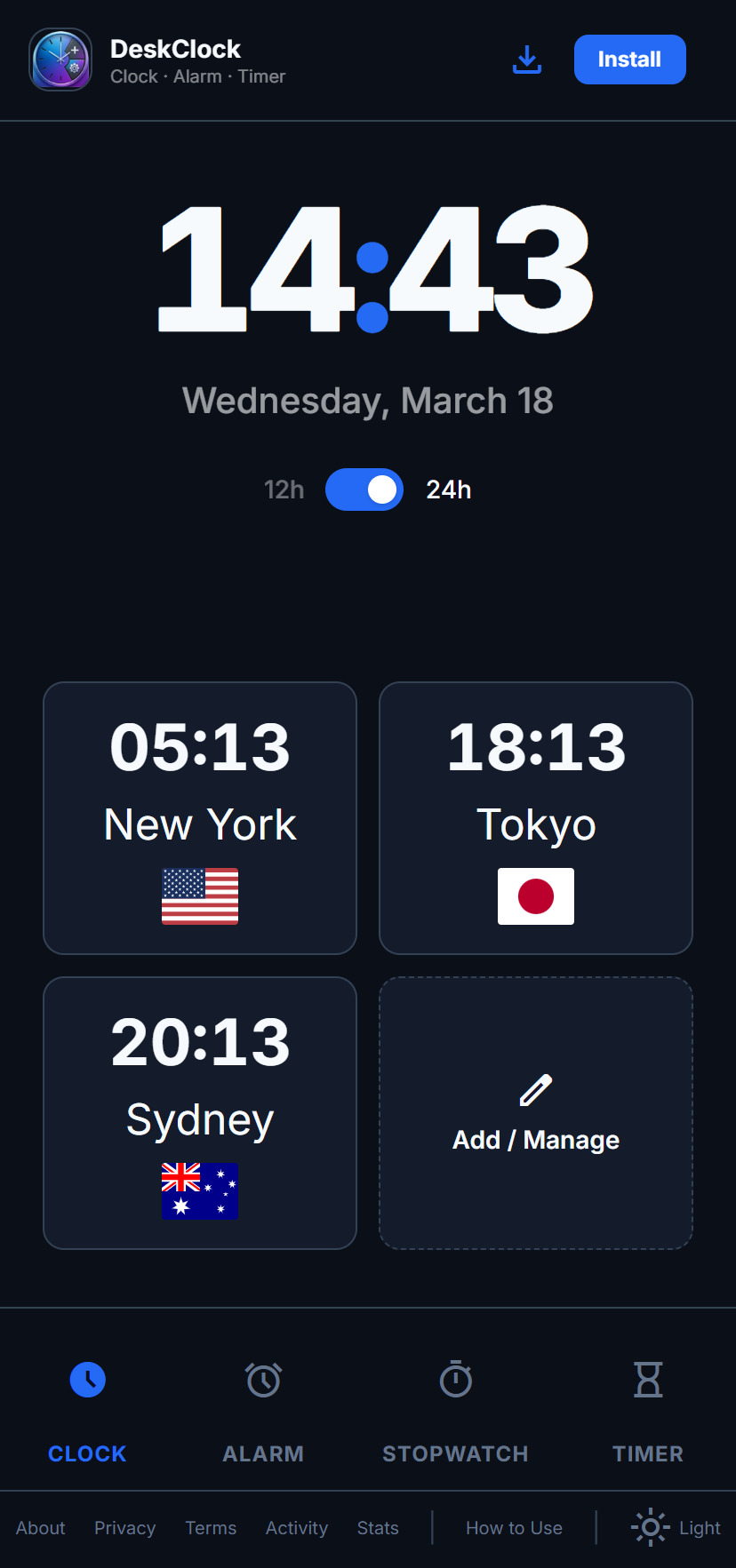 Desk Clock gallery image