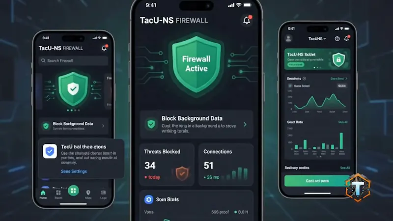 TacUNS Firewall screenshot 1 (video preview)