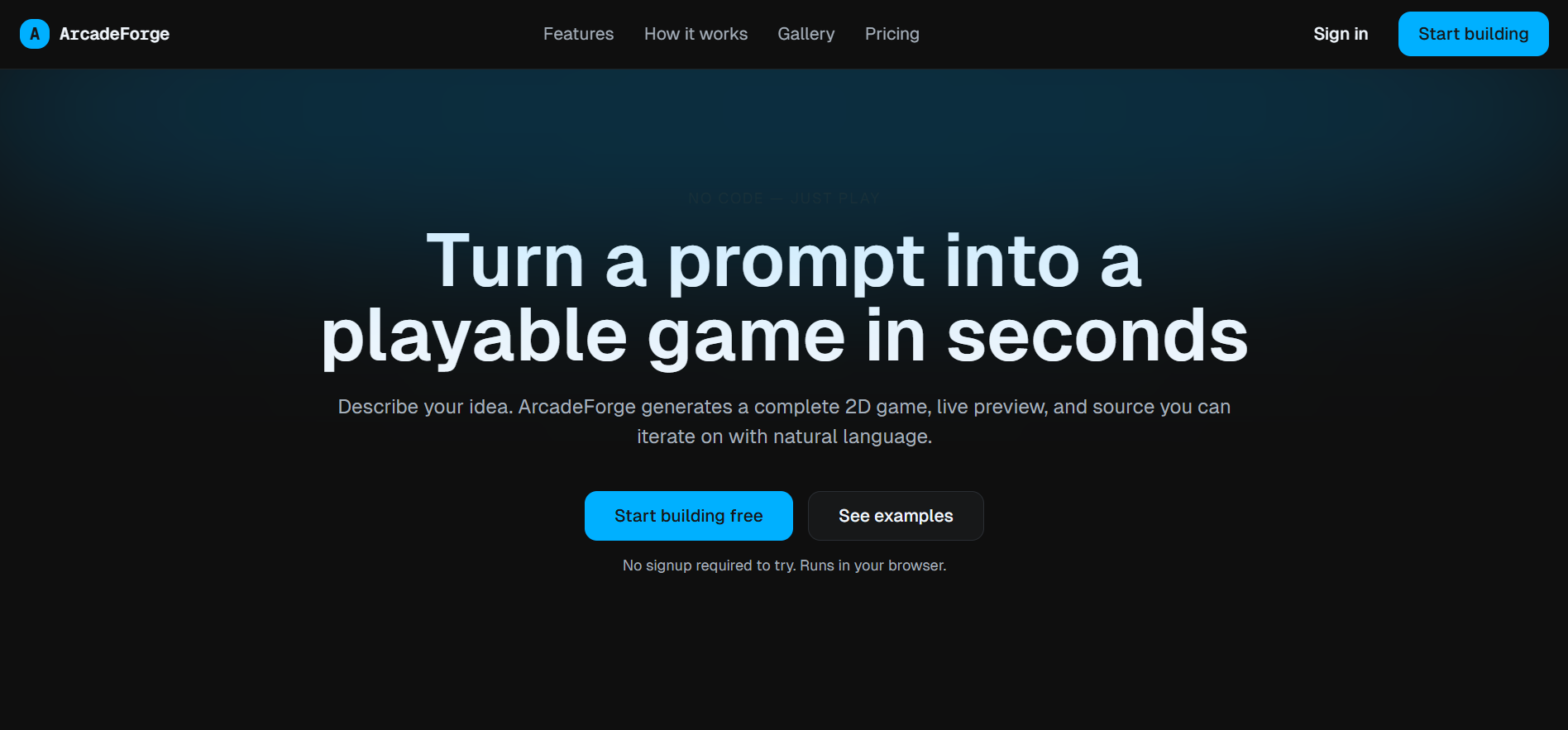 Arcade Forge gallery image