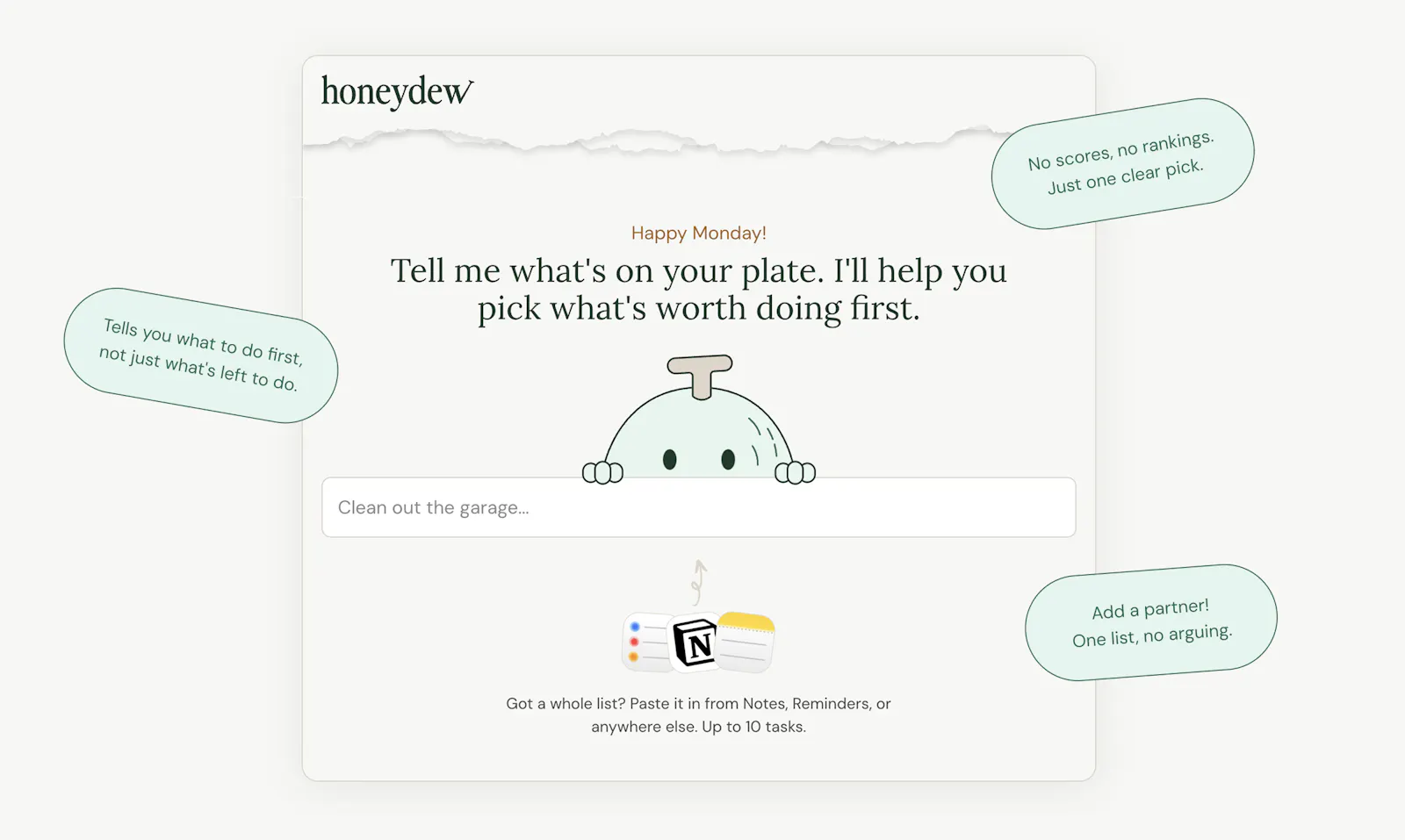 Honeydew screenshot 1