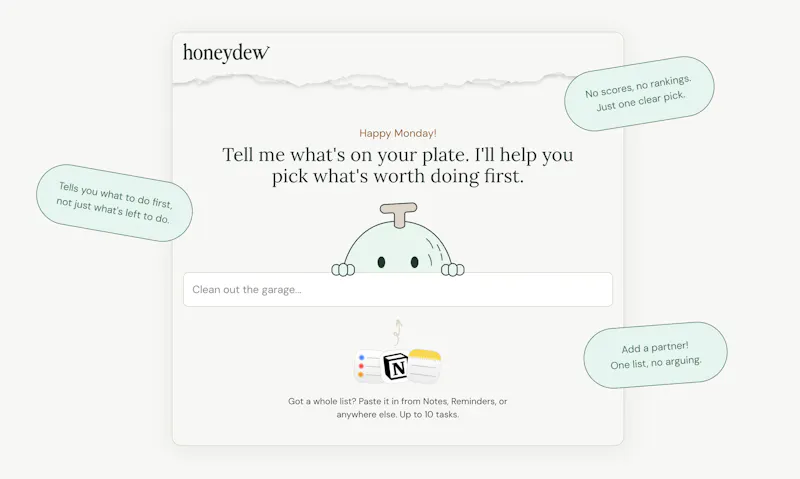 Honeydew screenshot 1