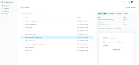TemplateDocs gallery image