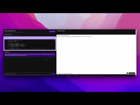 Nextjs Page Generator - nextjs chat2app gallery image
