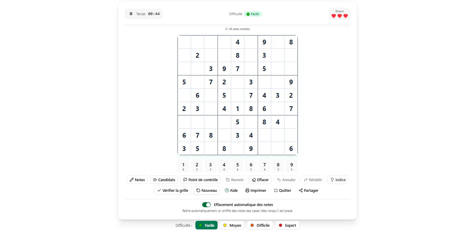 SudokuFR screenshot 5