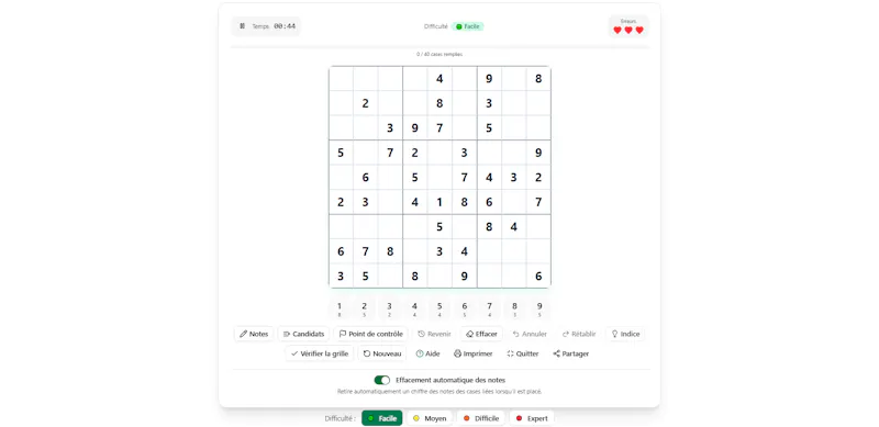 SudokuFR screenshot 5