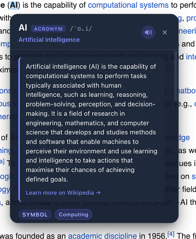 Simple English Dictionary screenshot 4