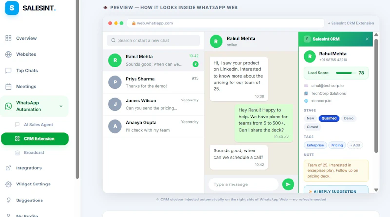 SalesInt screenshot 4